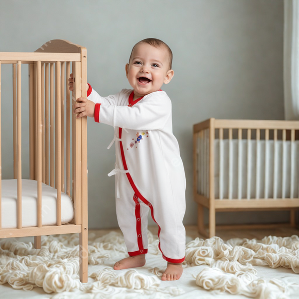 Monk Butterfly Jumpsuit - Red Edge