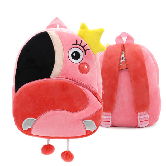 Plush Bag Flamingo