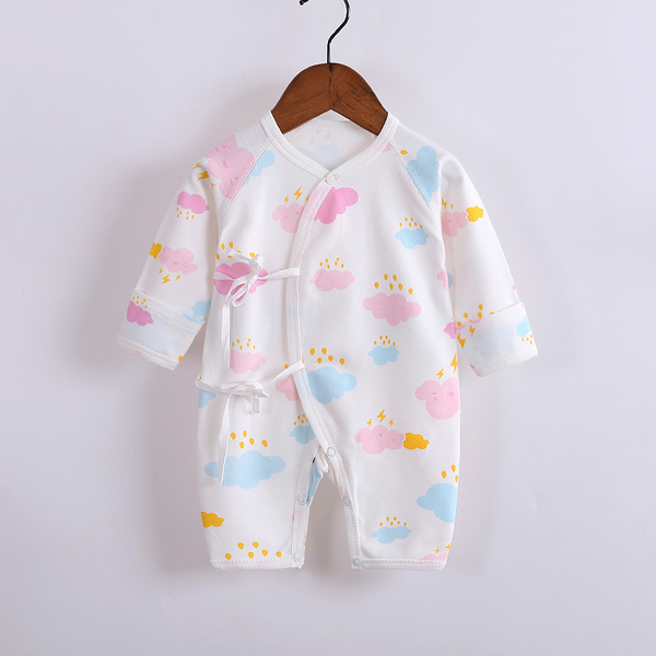 Monk Butterfly Jumpsuit - Colored Clouds