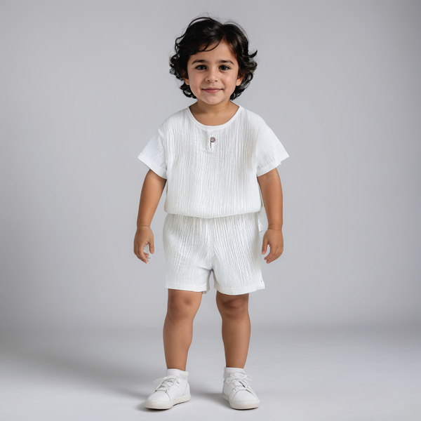 Solids Co-ord -  White B