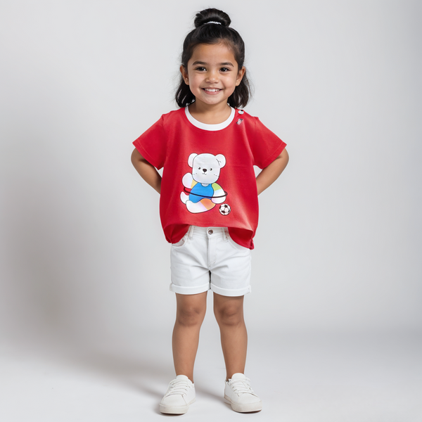 Teddy Red Tee