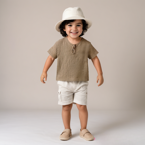 Solids Co-ord -  Brown B